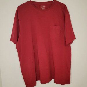 L.L.Bean Men's Red Comfort T-Shirt - Size (XL) - Great Condition